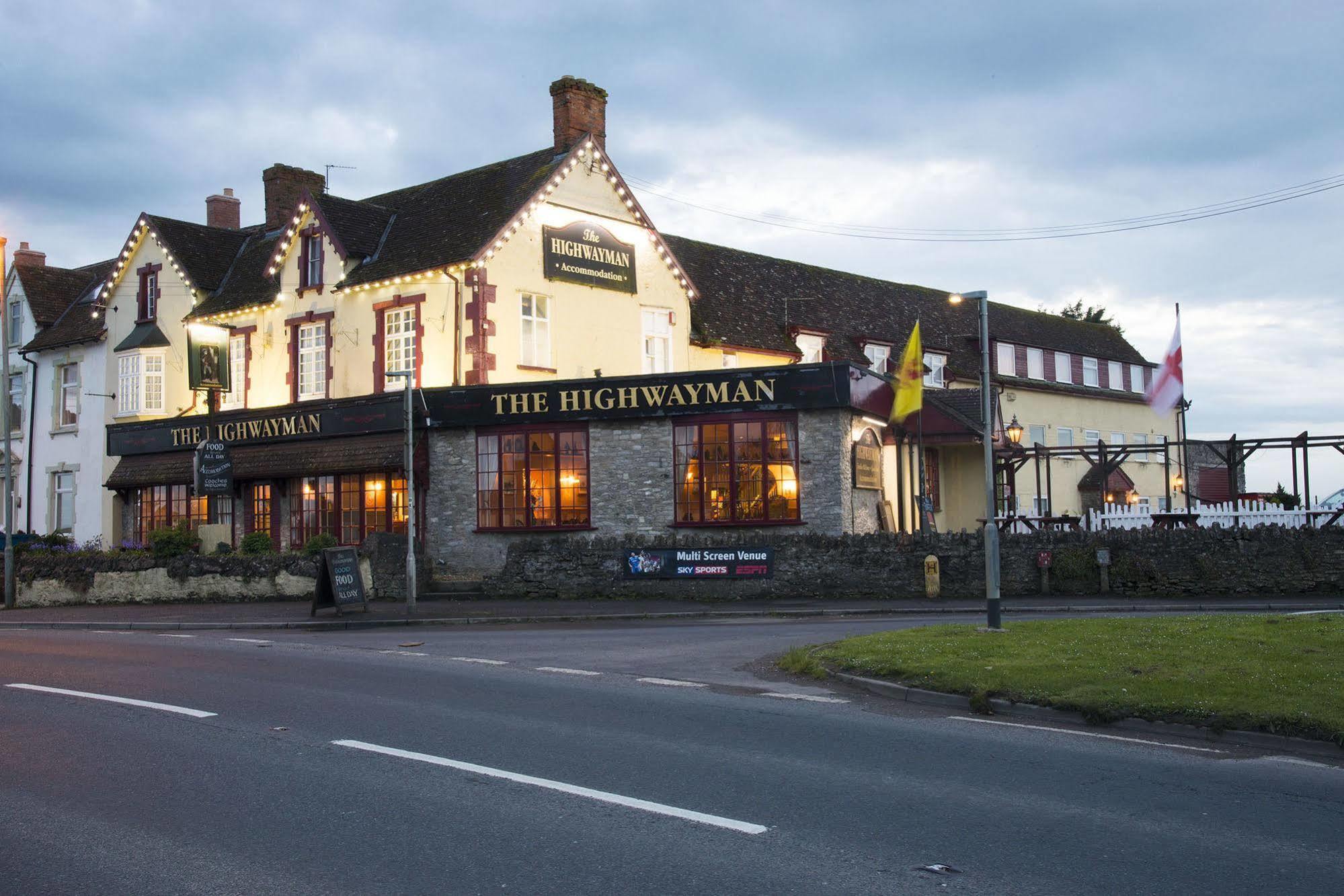 The Highwayman Inn Shepton Mallet Exterior foto